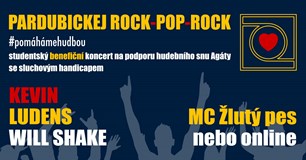 Pardubickej ROCK-POP-ROCK - benefice