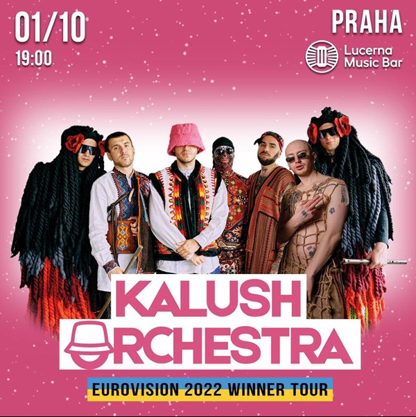 Kalush Orchestra (UA) Lucerna Music Bar Praha vstupenky