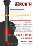   ZLATÁ COUNTRY OPERA aneb 75. narozeniny Waldy Plcha