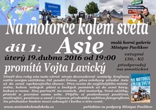 Pavlíkov - Na motorce kolem světa - Vojta Lavický