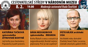 Cestovatelské středy v NM: Tučková, Nesvatbová, Hájek