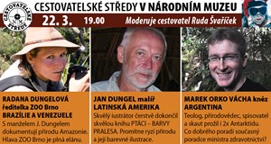 Cestovatelské středy v NM: Dungelová, Dungel, Vácha