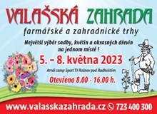 Valašská zahrada - jaro 2023.