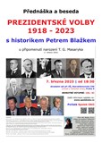 Na slovíčko s historikem Petrem Blažkem - prezidentské volby