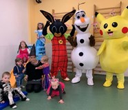 Dětský den - diskotéka s Bingem, Elsou, Olafem a Pikachu
