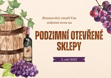 Podzimní otevřené sklepy Brumovice