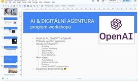 ChatGPT pro marketing | Workshop Brno | AI