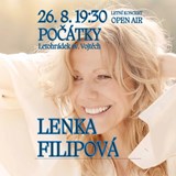 Lenka Filipová letní Open Air koncert