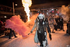 Vinohradský GulášFest s pochodem Krampus čertů