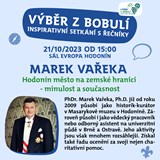 Výběr z bobulí - inspirativní setkání s řečníky