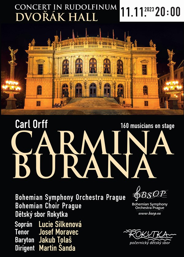 Carl Orff: Carmina Burana – Rudolfinum – Praha – vstupenky