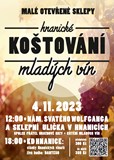 Hnanické koštování mladých vín (malé otevřené sklepy)