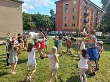 Mikulášské představení s Pomněnkou a Rubínkou