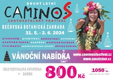 Caminos - letní cestovatelský festival