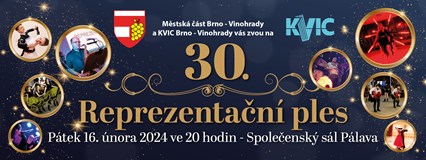 30. Reprezentační ples Městské části Brno - Vinohrady