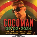 Cocoman v Karviné! w/ Selector Boldrik | LUX Music Club