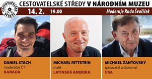 Cestovatelské středy v NM: Stach, Rittstein, Žantovský