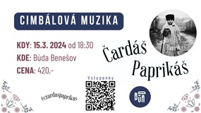 Cimbálová muzika v Búdě