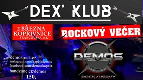DEX' KLUB feat. DEMOS | METAL ROCKOVÁ PARTY