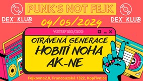 DEX' KLUB | PUNK's NOT FEJK | HOBITÍ NOHA | AK-NE |