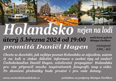 Pavlíkov - Holandsko nejen na lodi - Daniël Hagen