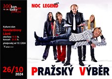 PRAŽSKÝ VÝBĚR - Noc legend 2024