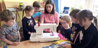 Šicí workshop pro děti s Rosou Mitnik