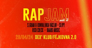 RAP JAM vol. 2 S.GRAM, KONVALINKA VÁCLAV, RICO CRECK, DAARK