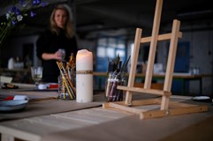 ART večer - Namaluj si vlastní abtraktní obraz
