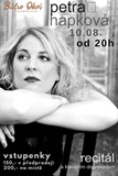 Petra Hapková recitál s klavírním doprovodem