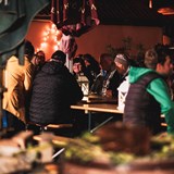 Vinobraní 2024, posezení u burčáku, Čejkovice