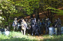 22. Oficiální střílení, airsoftový areál Kouty, BnO