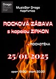 ROCKOVÁ ZÁBAVA s kapelou ZIRKON
