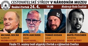 Cestovatelské středy v NM: Podzimek, Hodan, Jančárek
