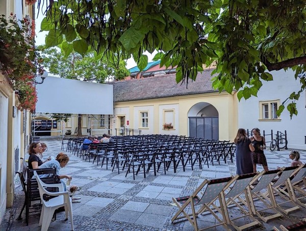 Nádvoří radnice MČ Brno-střed