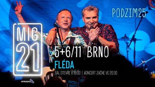Fleda MIG 21 – Fléda – Brno – vstupenky