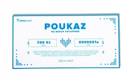 DÁRKOVÝ POUKAZ na nákup vstupenek