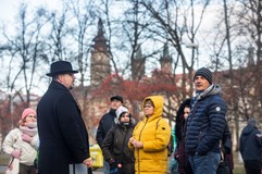 Hradcem Králové s architektem Gočárem