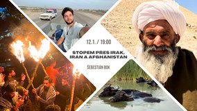 STOPEM PŘES IRÁK, ÍRÁN A AFGHÁNISTÁN