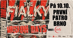 Vykřičníky tour 2025: The Fialky, Vision Days, VHS