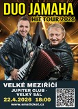 Koncert DUO JAMAHA - HIT TOUR 2026 - Velké Meziříčí
