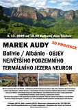 Marek Audy -  Albánie - objev největšího podzemního jezera