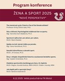 Žena a sport 2025 - "Nové perspektivy"