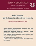 Žena a sport 2025 - "Nové perspektivy"