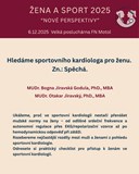 Žena a sport 2025 - "Nové perspektivy"