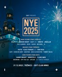 EXIT presents: NYE 2025 [Tržnice + Exit]