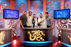 Silvestrovské natáčení pořadu VÍM, ŽE NIC NEVÍM 