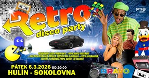 Retro disco party v Hulíně