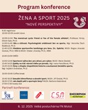 Žena a sport 2025 - "Nové perspektivy"