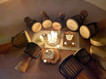 Hudební oslava Zimního Slunovratu, Ozvučený jam při svíčkách